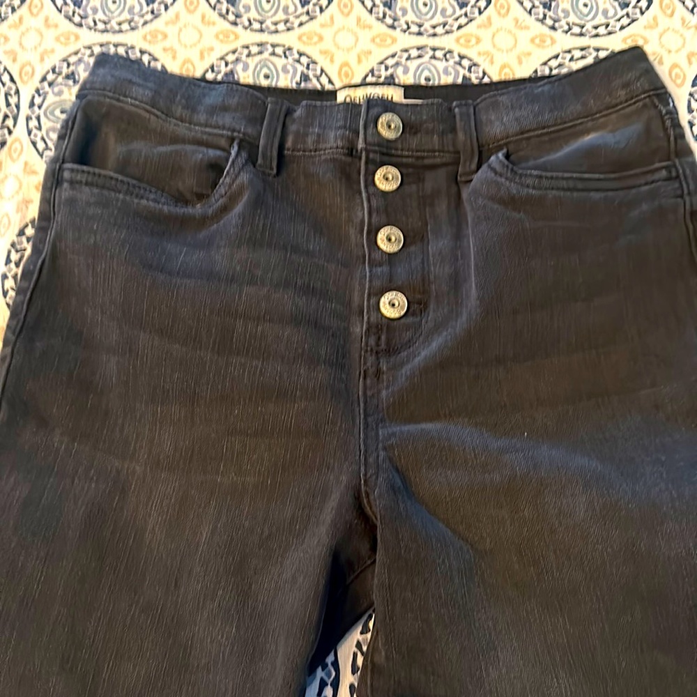 Black Stone Washed Jeans in great condition.